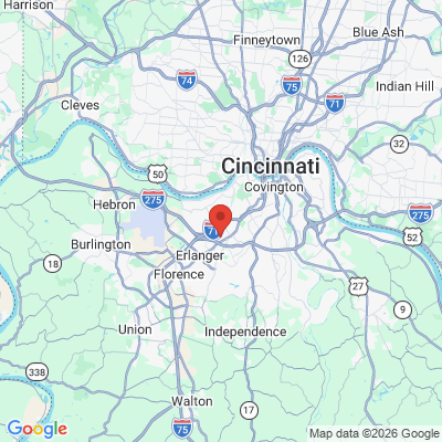Map to  office in Fort Mitchell, KY