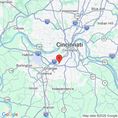 Map to  office in Fort Mitchell, KY