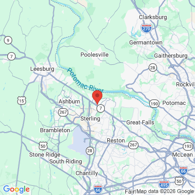 Map to  office in Sterling, VA