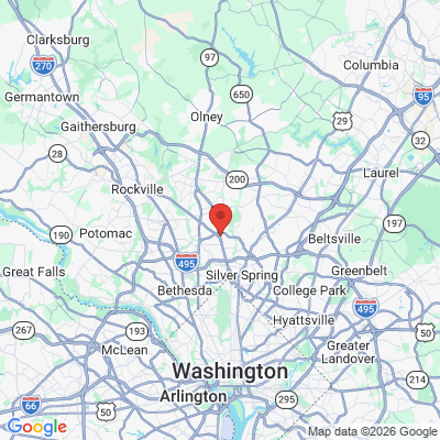 Map to  office in Wheaton, MD