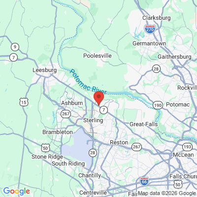 Map to  office in Sterling, VA