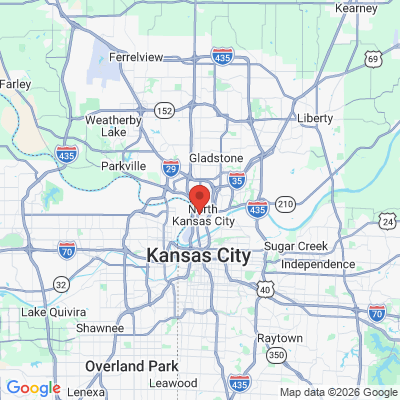 Map to  office in Kansas City, MO