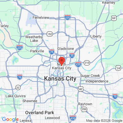 Map to  office in North Kansas, MO