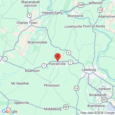 Map to  office in Purcellville, VA