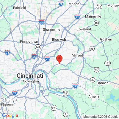 Map to  office in Cincinnati, OH
