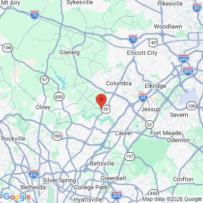 Map to  office in Fulton, MD