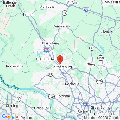 Map to  office in Gaithersburg, MD