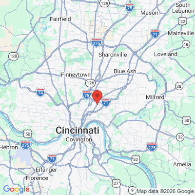 Map to  office in Norwood, OH