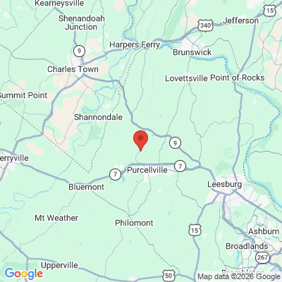 Map to  office in Purcellville, VA