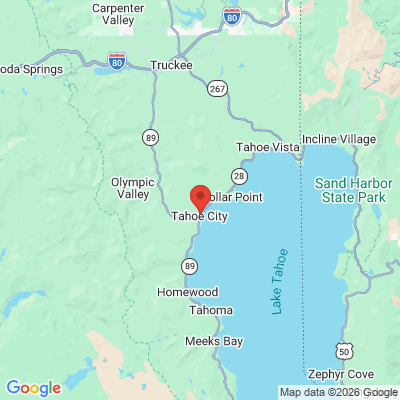 Map to  office in Tahoe City, CA
