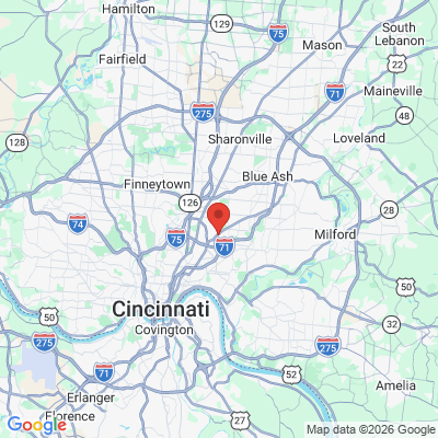 Map to  office in Norwood, OH