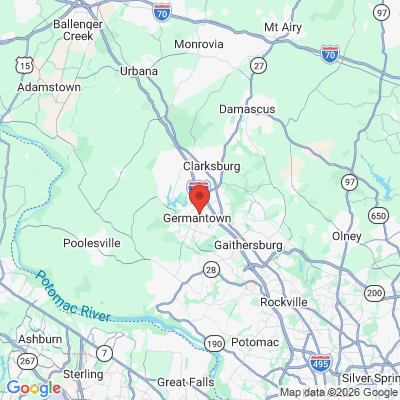 Map to  office in Germantown, MD