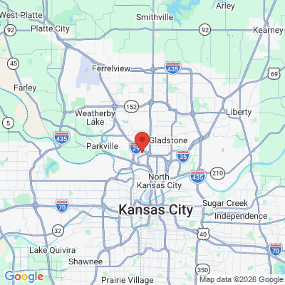 Map to  office in Northmoor, MO