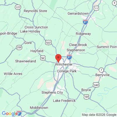 Map to  office in Heartland Dental