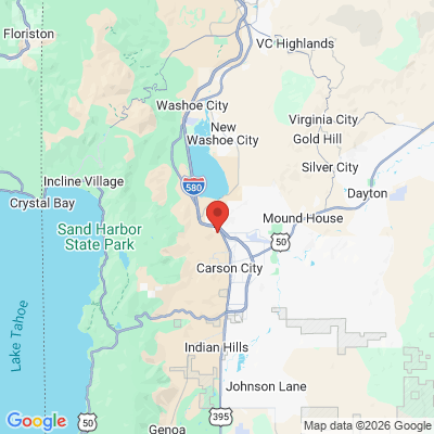 Map to  office in Carson City, NV