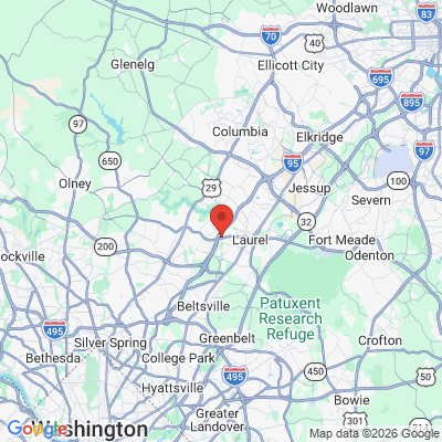 Map to  office in Laurel, MD