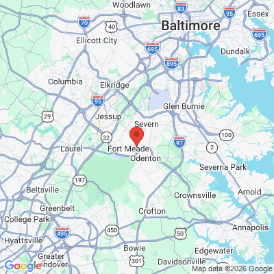 Map to  office in Odenton, MD