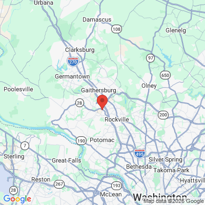 Map to  office in Rockville, MD