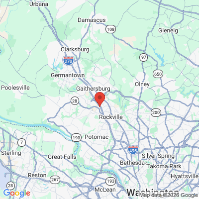 Map to  office in Rockville, MD