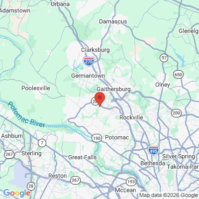 Map to  office in North Potomac, MD
