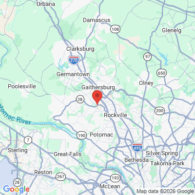 Map to  office in Rockville, MD