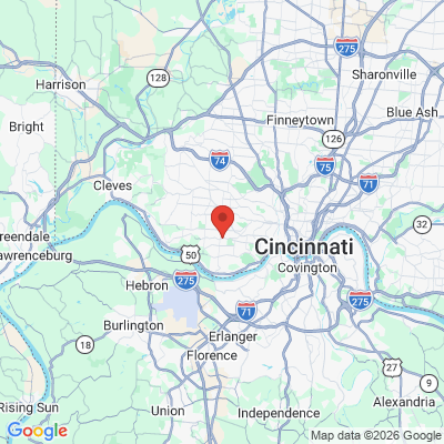 Map to  office in Delhi, OH