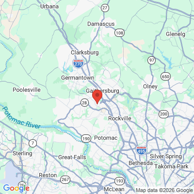 Map to  office in Gaithersburg, MD