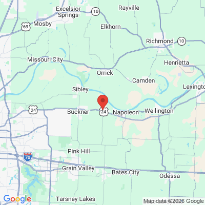 Map to  office in Levasy, MO