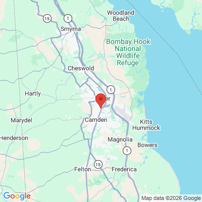 Map to  office in Dover, DE