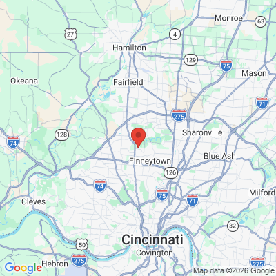Map to  office in Cincinnati, OH
