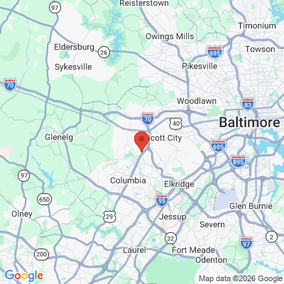 Map to  office in Ellicott City, MD