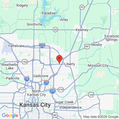 Map to  office in Heartland Dental