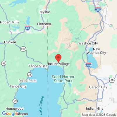 Map to  office in Incline Village, NV