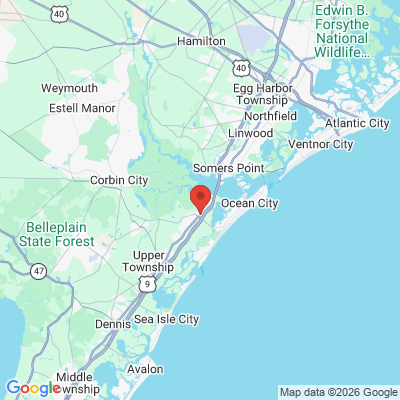 Map to  office in Marmora, NJ