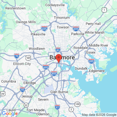 Map to  office in Baltimore, MD