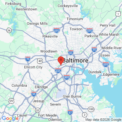 Map to  office in Baltimore, MD