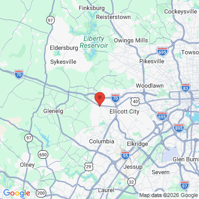 Map to  office in Ellicott City, MD