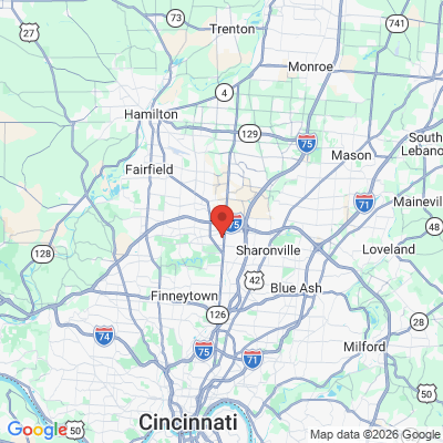 Map to  office in Sharonville, OH