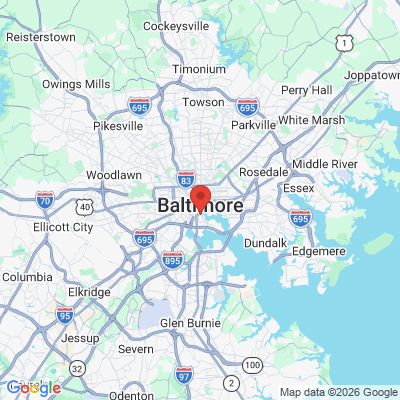 Map to  office in Baltimore, MD
