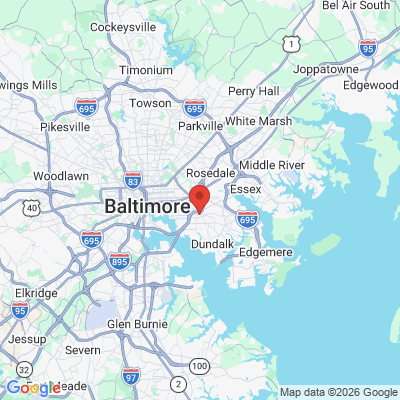 Map to  office in Baltimore, MD