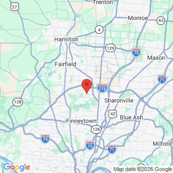 Map to Kingdom Family Dentistry office in Cincinnati, OH