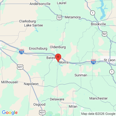 Map to  office in Batesville, IN