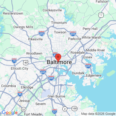 Map to  office in Baltimore, MD