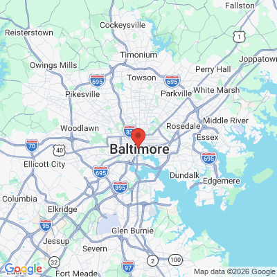 Map to  office in Baltimore, MD