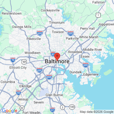 Map to  office in Baltimore, MD