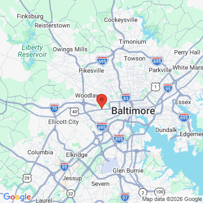 Map to  office in Baltimore, MD