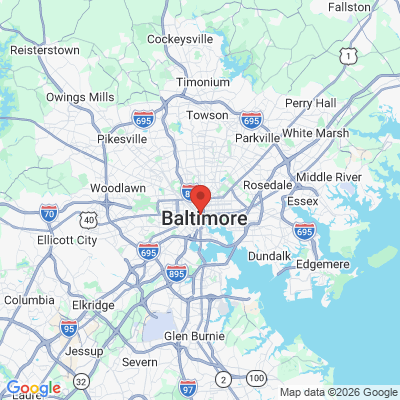 Map to  office in Baltimore, MD