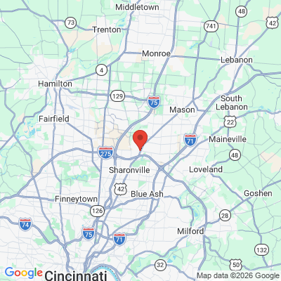Map to  office in Sharonville, OH
