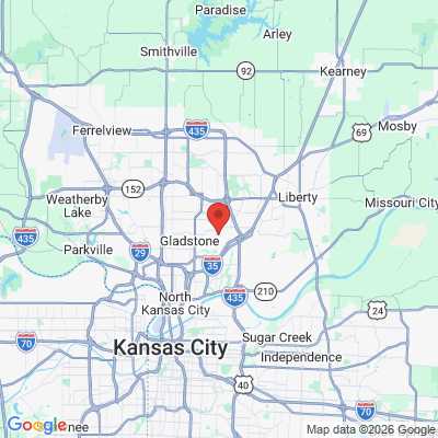 Map to  office in Claycomo, MO