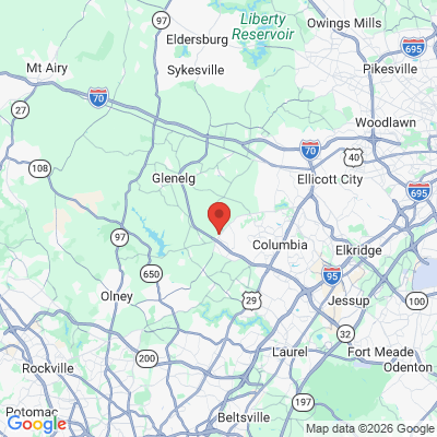 Map to  office in Clarksville, MD
